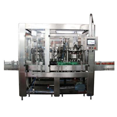 China High quality fast food speed two in one monoblock aluminum can fully automatic sunflower oil filling machine for sale