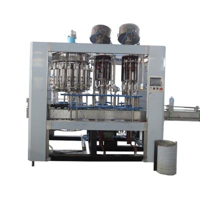 China Food Fast Speed ​​Two In One Monoblock Automatic Plastic Bottle Wheat Germ Oil Filling Machine for sale