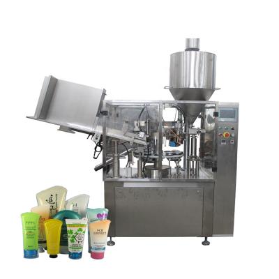 China Good Quality Hot High Speed ​​Hot Automatic Plastic Food Air Gun Heating System Tube Lip Balm Soft Filling Machine for sale