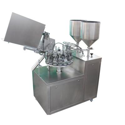 China Food CE Approved Good Quality Full Automatic Denture Adhesive Aluminum Tube Filling And Sealing Machine for sale