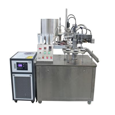 China Food Improve Supplier Factory Sale Semi Automatic Toothpaste Tube Filling And Sealing Machine for sale