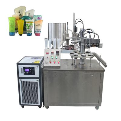 China Best Price Face Wash Chemical Good Quality Semi Automatic Tube Cosmetics Filling And Sealing Machine for sale