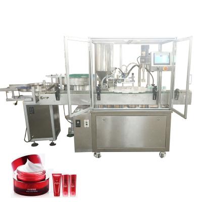 China Good Quality Automatic Beverage Piston Pump Small Glass Bottle Face Cream Filling Machine for sale