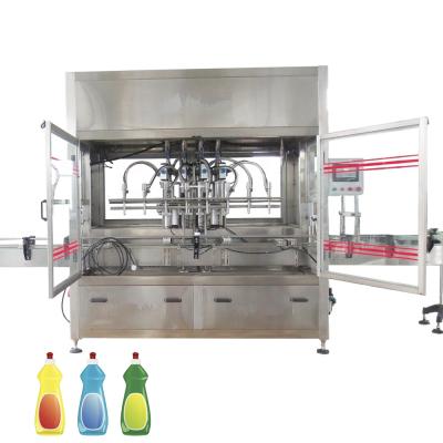 China Chinese Food Supplier CE Approved Full Automatic Plastic Bottle Oil Filling Machines Manufacturers for sale