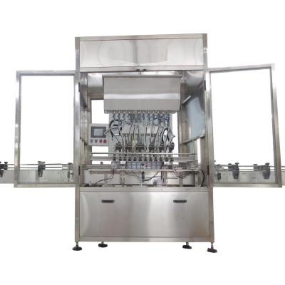 China MIC-ZF8 Food Servo Motor Control Linear Fully Automatic Plastic Bottle Glycerine Filling Machine for sale