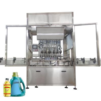 China Good Quality Full Automatic Plastic Food Bottle Ghee Filling Food End Makers Linear Type Machine for sale