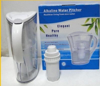 China OEM Double filter Alkaline Water Pitcher , Portable ionizer water bottle for sale