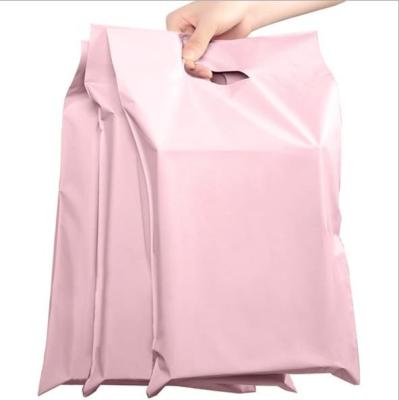 China With Handle Self Adhesive Customized Recycled Plastic Mailing Envelope Poly Mailer Mailing Bags With Handle for sale