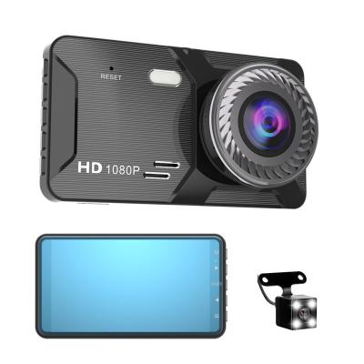 China Car DVR 2 Black Lens Cheapest Full HD Dual Camera Dash Front And Rear 1080P Wide Angle Cars 3 Inch LCD Display Motion Detection Night Vision for sale