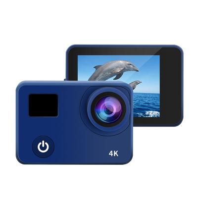 China 4K Recording Function Sports Camera With Waterproof Wide Angle Lens Full HD Water Sports DV Cam 60fps WiFi Remote Control Action Camera for sale