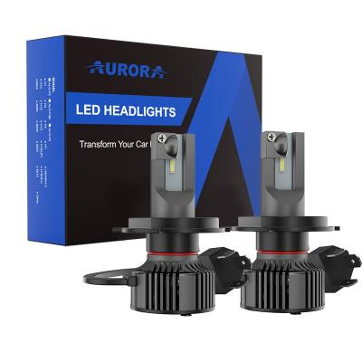 China Aurora High Low than driver-beam car headlight h4 h13 9004 9007 9005 H7 H11 led headlight bulbs smaller than halogen for sale