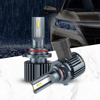 China Aircraft H7 Led Aluminum H11 9005 Mini LED 9006 H4 Car Led Headlight Automotive Light Bulb 360 Smaller Than Halogen for sale