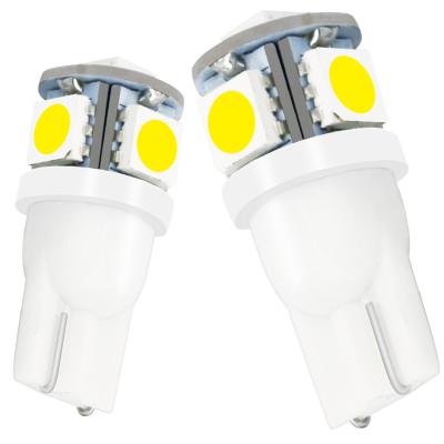 China White Wedge 5smd 194 168 Side Clearance Interior Light Bulbs 5050 Turn Signal Lights T10 W5w Canbusled Interior Lamp for sale