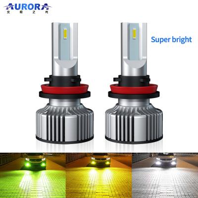 China 2021 Car LED Head Light Conversion Kits 9005 9006 9007 LED Headlight Bulb H11 Car Headlight Bulbs for sale