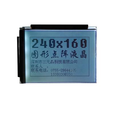 China TCC graphic display screen RA8835 8 interface bit parallel screen fstn 240x160 monochrome lcd module 240*160 (240160EV31) for sale