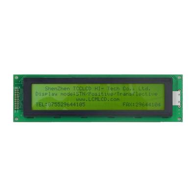 China Custom character 40*4 character stn display i2c lcd serial interface module 40x4 lcd screen with LED backlight 0.50*0.55mm for sale