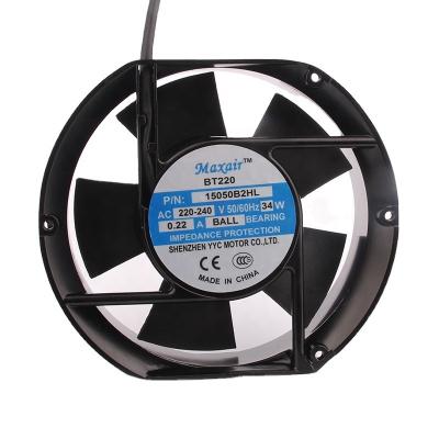 China NEW Hotels Maxair BT220 AC220-240V 0.22A 34W DC EC 172X150X51MM 17CM 17251 Dual Ball Bearing 15050B2HL Axial Flow Fan for sale