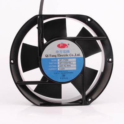 China Original Industrial Qifang AC220V 0.23A DC EC 172X150X51MM Exhaust Ventilation 17CM17250 Centrifugal Fan for Hotels QF17250HSL/HBL2 for sale