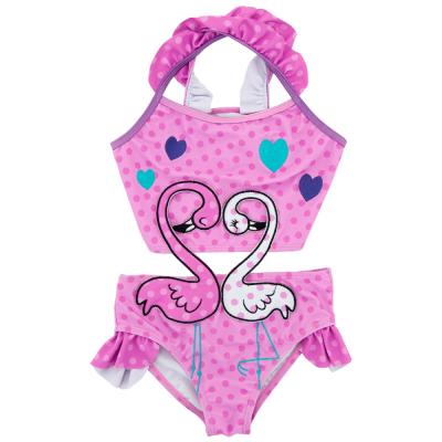 China Custom Made Windproof One Piece Swimsuit Kids Girl Swimming Suit Kids Bikinis Swimwear for sale