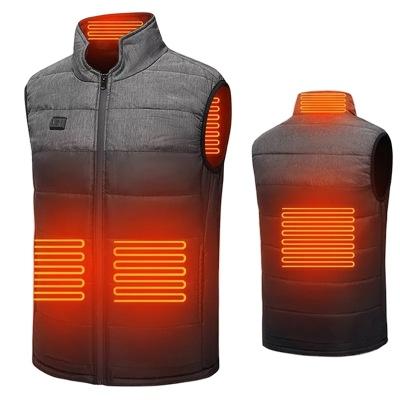 China Anti-pilling heated vest, electric warm heating shirt for men women camping hunting for sale