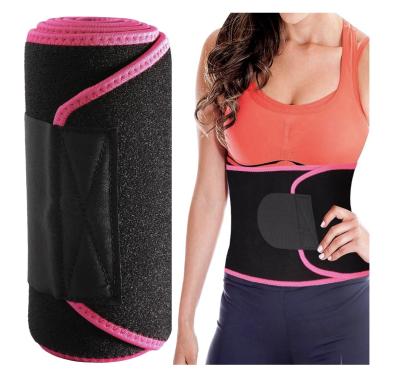 China High Elastic Custom Fitness Slimming Tummy Stomach Belt Soft Sauna Weight Loss Waist Trimmer Sweat Bands Belt For Women Men for sale