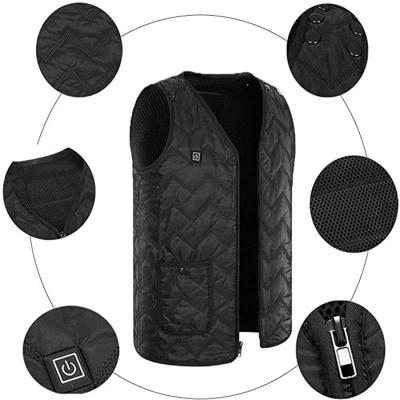 China Electric Heated Vest USB Heating Adjustable Filling Heating Vest Warm Vest Waistcoat Bottom Vest for sale