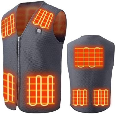 China Sustainable Heated Vest For Mens Womens , USB Heated Vest With 2 ControlsNo Battery Packs for sale