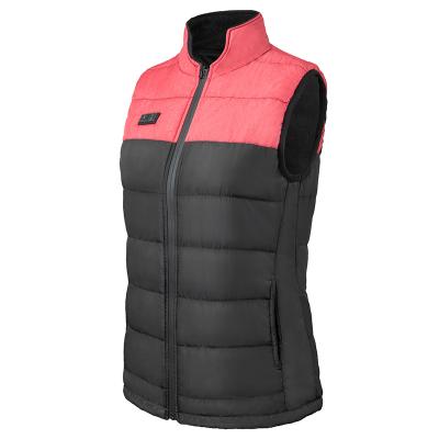 China Anti-pilling heated heated vest for women men rechargeable and washable, electric smart vest with USB for sale