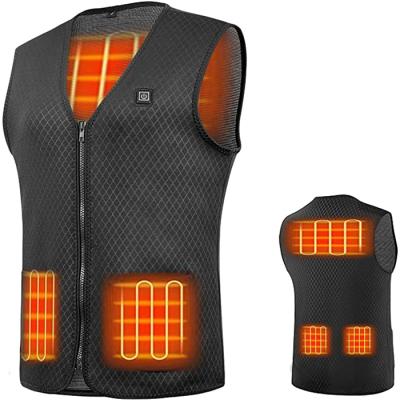 China Rechargeable and Washable Men's Women's Viable Heating Heated Vest, Electric Smart Vest with USB for sale