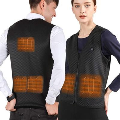 China Sustainable Heated Vest For Men Women , Lightweight Heated Vest , Fast Heating USB Heated Coat For Indoor And Outdoor for sale