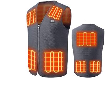 China Sustainable Heated Vest For Mens Womens , USB Heated Vest With 2 ControlsNo Battery Packs for sale