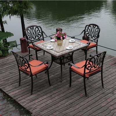 China UV protection made in china outdoor patio garden balcony hallway restaurant hotel table and chair set for sale