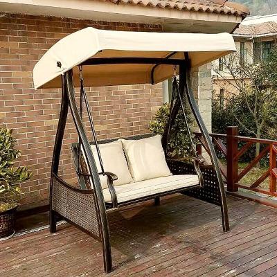 China The china manufacturer antirust the cast aluminum swing chair garden patio swing chair for sale