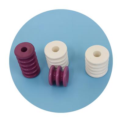 China Industrial Ceramic High Alumina Textile Ceramic Shaft for Knitting Machine Insulators Electric Fence Ceramic for sale