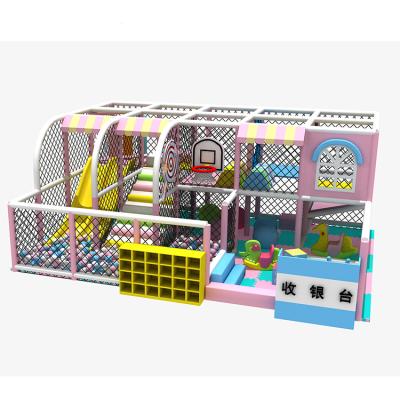 China 2020 Plastic Soft Slide Kid Slide Style Theme Candy Indoor Playground Playground Equipment for sale