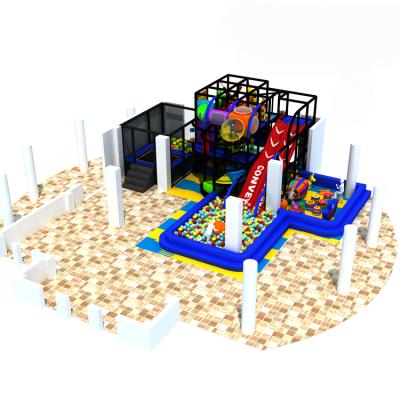 China kidsFunny Indoor Games Customized Freestyle Soft Play Equipment Plastic New Design Kids Playground Indoor Games for sale