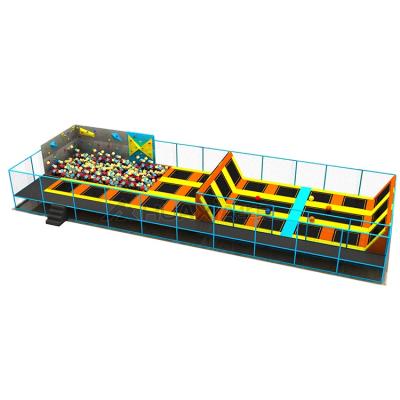 China Other Hot Sale China Wholesale Rectangular Theme Trampoline Park Indoor Bungee Trampoline for sale