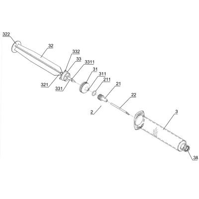 China New Invention Plastic Medical Instrument Syringe Product Custom Mold Opening for sale