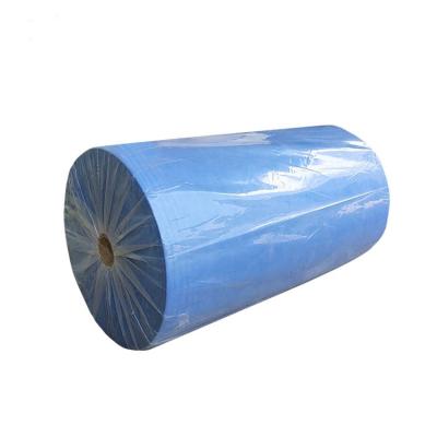 China Factory direct sales of breathable blue nonwoven fabrics per ton for sale