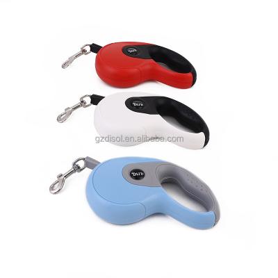 China Medium Large Dog Pet Supplies Bag Quick Release Small Tractor Non-Slip Plastic Automatic Retractable Dog Leash Dog Leash for sale