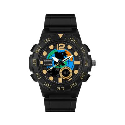 China The other hot 2021 style! SHIYUNME Mens Sports Watch Outdoor Watch Waterproof Double Alarm Sports Watch for sale