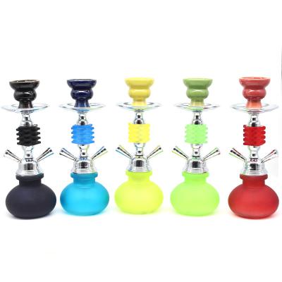 China Arabic Hookah Bottle Fluorescent Glass Shisha Single And Double Ended Products 1 for sale