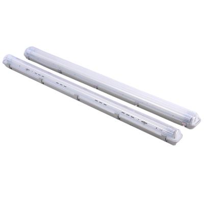 China Warehouse Batten Proof Light Fixture 20w 40w 60w 80w Ip66 Waterproof Aluminum Linear Led Tri Proof Light for sale