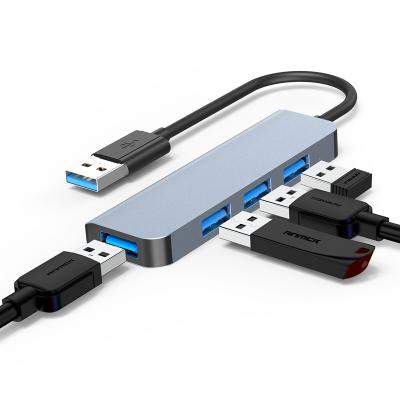 China Multi Function Custom Data Transfer Cable New USB 4 In 1 HUB USB 3.0 Interface *4 Adapter Converter High Quality Style For PC Laptop for sale