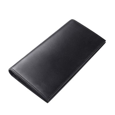 China Long Style RFID Blocking Men Suit Leather Bifold Wallet for sale