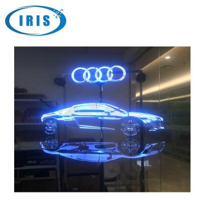 China ABS& pc& China Factory Aluminum Online 3D Fan Hologram Fan Holographic 3D LED Projector Fan for Advertising 42cm 50cm 60cm 70cm 100cm for sale