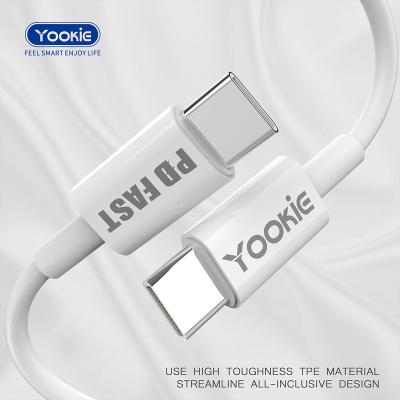 China Support Charging USB 2.0 Yookie 2020 New Style Fast Charging USB-c Data Cable USB-c Type A Type C Charger Cable for sale