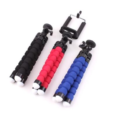 China Portable Flexible Tripods Tripod For Phone Camera Tripod The Mini Mobile Phone Holder Monopod Smartphone Clip Holder For Phone for sale