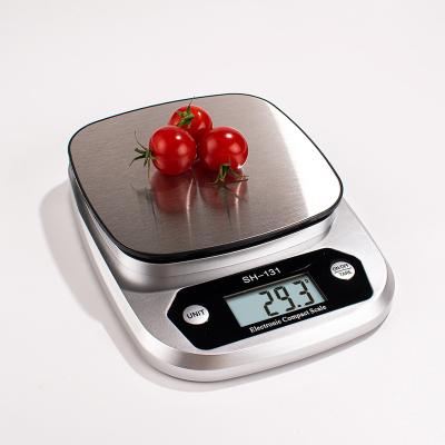 China Weight Measuring Stainless Steel Portable Novation Launchkey Mini 10KG Food Weight Scale Electronic Digital Kitchen Scale for sale