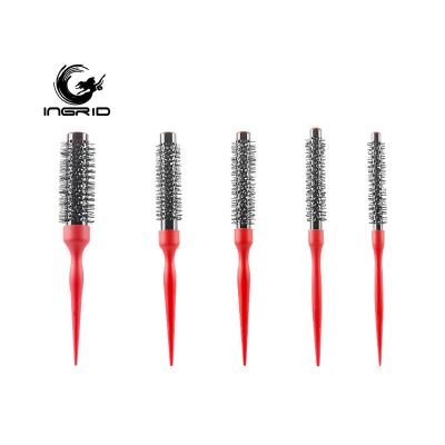 China Waterproof Profession Hairdressing Comb Styling Hair Brush Hair Curling Comb For Women Fashion for sale